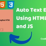 Building an Auto Text Effect Using HTML CSS and JavaScript