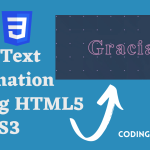 SVG Text Animation Using HTML5 & CSS3
