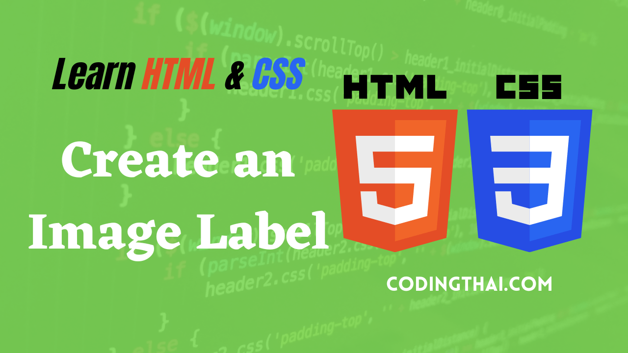 Create an Image Label