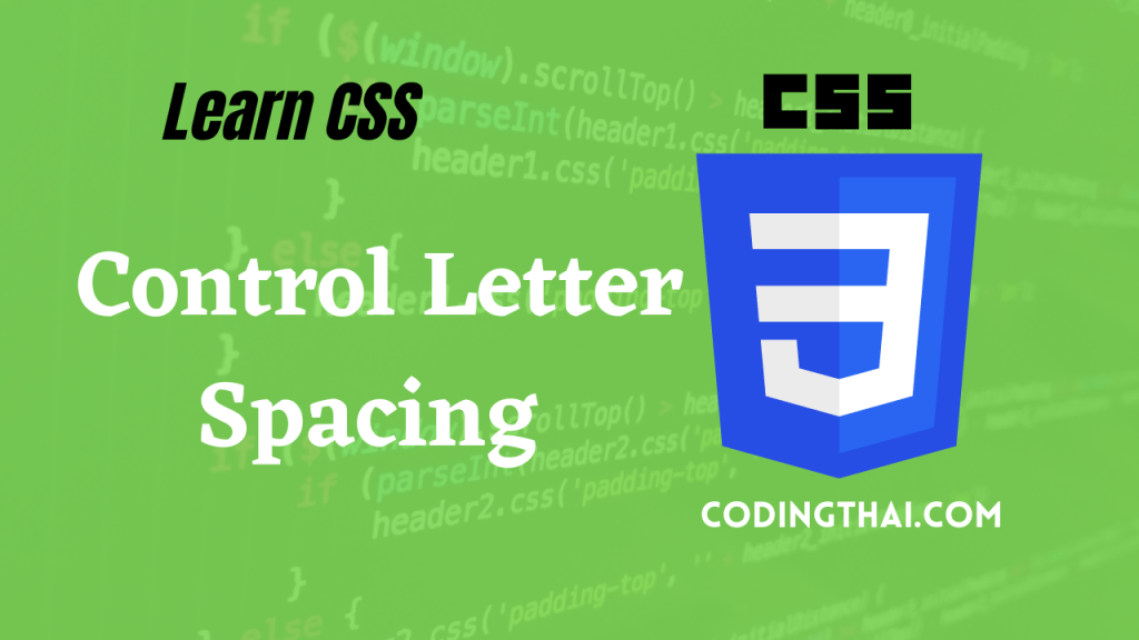 Control letter spacing in CSS3
